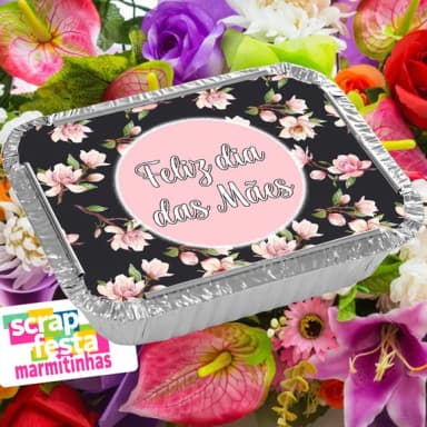 Marmitinha Personalizada Festa Dia Das Mães