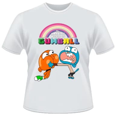 Camiseta O Incrível Mundo de Gumball 1