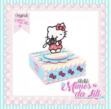 Kit 30 Lembrancinhas Hello Kitty