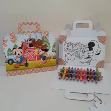 Kit Pintura na Maletinha - Fazendinha do Mickey