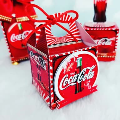 Kit 60 Lembrancinhas Coca Cola