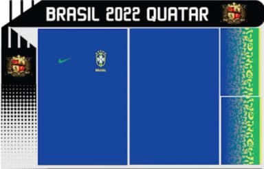 Vetor Camisa do Brasil 2022/2023