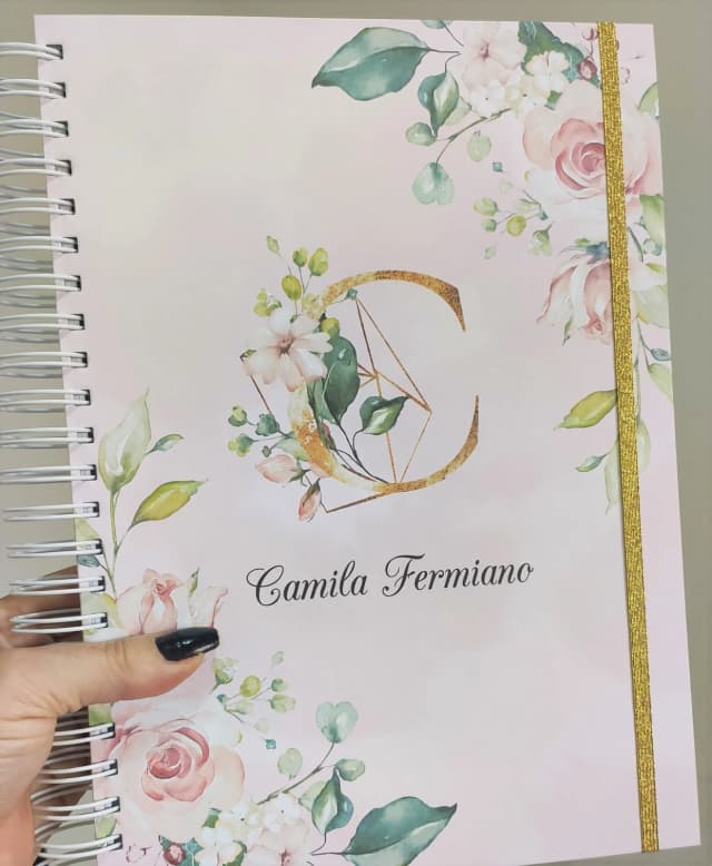 Caderno A4 - 21x29,7 cm - Personalizado