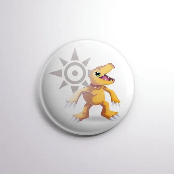 Bottons Digimon - Button Boton