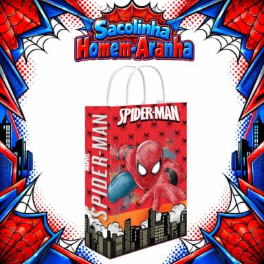 Arquivo de Corte SACOLINHA HOMEM ARANHA 03