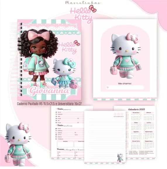 Caderno ou Agenda Personalizada