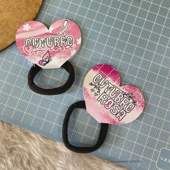 Tag para Xuxinha Outubro Rosa - Não Acompanha Xuxinha