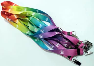 Cordão para Crachá Personalizado 20mm - Festas ou Eventos