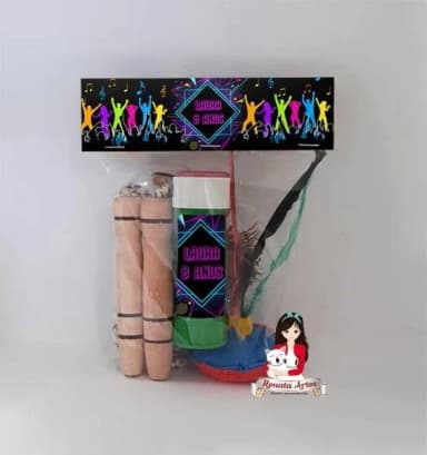 Kit Lembrancinha com Bolha de Sabão Balada