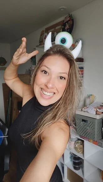 Tiara Mike (monstro Sa) em Feltro* Chamar Chat