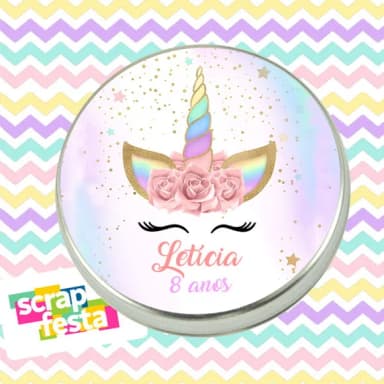 Latinhas Personalizadas Lembrancinhas Festa Unicórnio