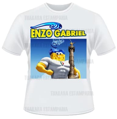 Camiseta Bob Esponja 4 - filme