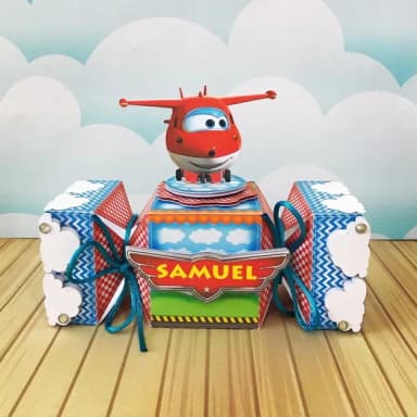 Kit 30 Lembrancinhas Super Wings