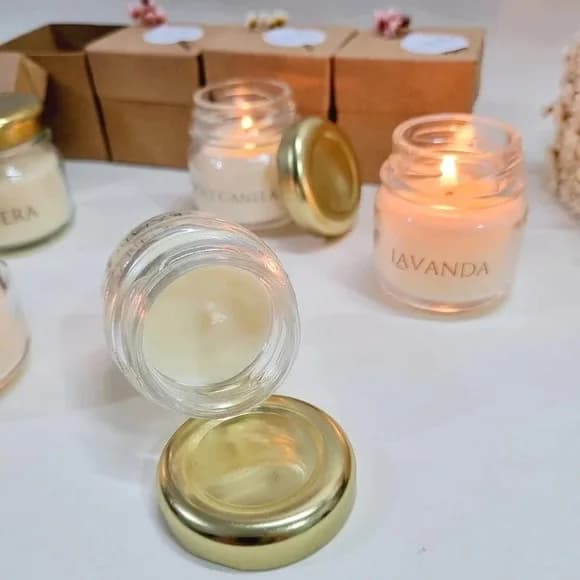 Mini Vela Aromática 40g - sem Caixa Kraft
