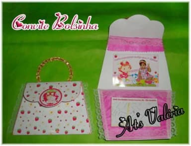 Convite Bolsinha