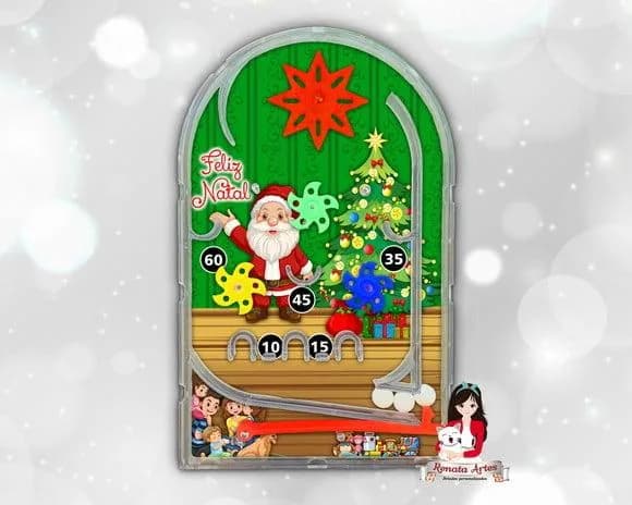 Pinball Fliperama Natal 2025