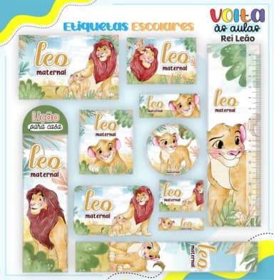 60 Etiquetas Escolares