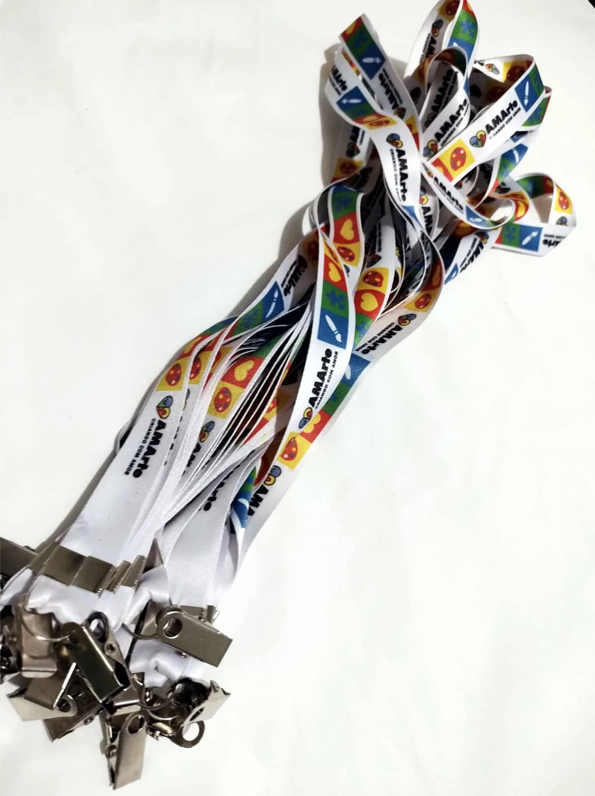Cordão para Crachá Personalizado 20mm - Festas ou Eventos