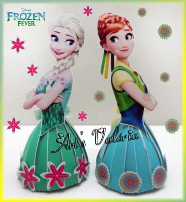 Princesas Frozen Fever 2d - Cada