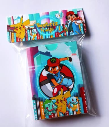 Pokémon Pikachu Jogo de Cartas Uno Lembrancinha de Aniversário