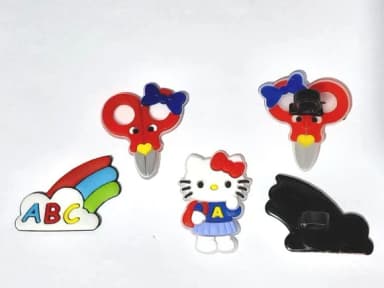 Ponteira P/lápis Hello Kitty Escola Pacote com 6 Unidades