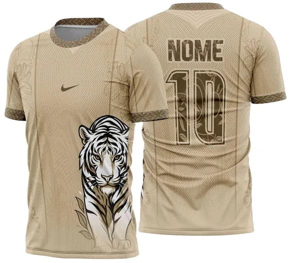 Arte Vetor Camisa Interclasse Tigre Mod-879