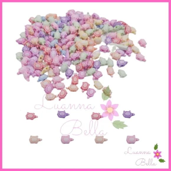 Mini Tartaruguinhas de Resina - Pct 100 unidades