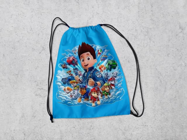 Mochilinha Personalizada para lembrancinhas Patrulha Canina