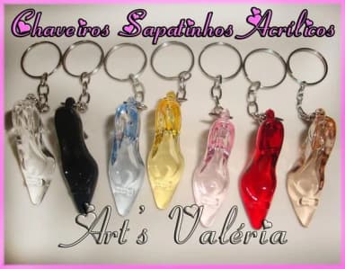 Chaveiro Sapatinhos Salto Alto