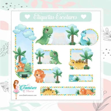 60 Etiquetas Escolares Personalizadas Prova D'agua