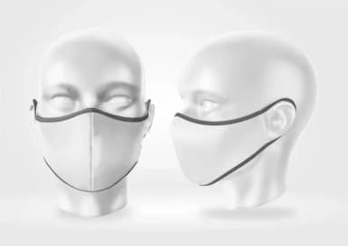 Mokunp Mascara Facial Ninja Manequim P/ Coreldraw -yellow