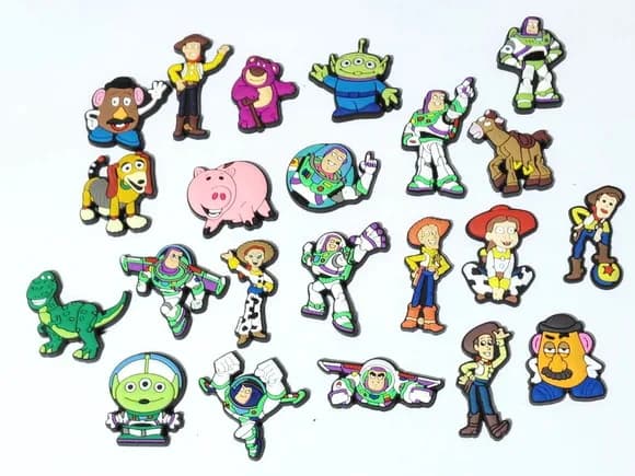 Aplique Toy Story Emborrachado Pacote com 10 Unidades