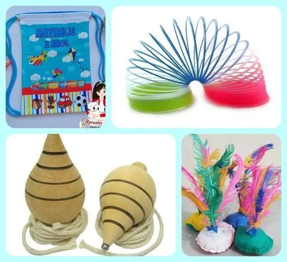 Mochila Brinquedos Antigos