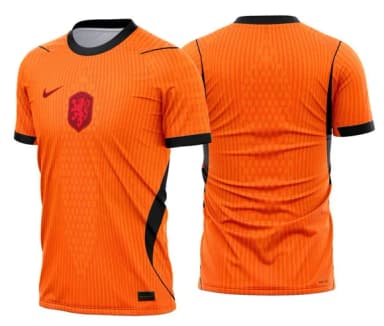 Arte Vetor Camisa Holanda Titular 2026