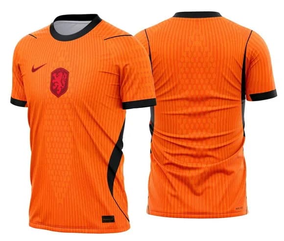 Arte Vetor Camisa Holanda Titular 2026