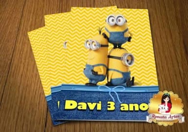 Revista para Colorir com Giz Minions