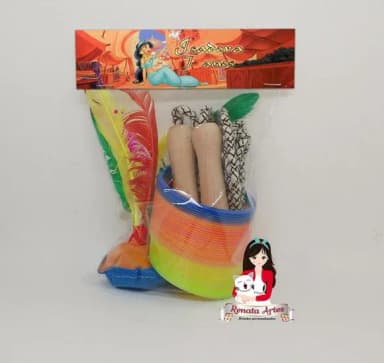 Kit Boa Infância Personalizado Princesa Jasmine
