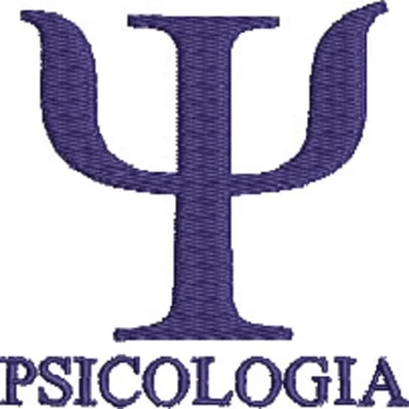 Matriz de Bordado Símbolo Psicologia