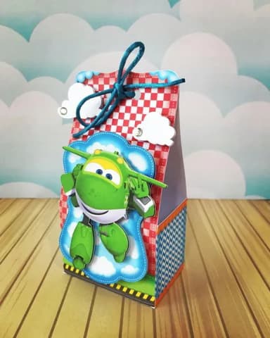 Kit 60 Lembrancinhas Super Wings