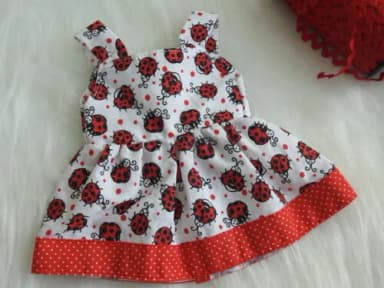 Vestido para Boneca - Chamar Chat