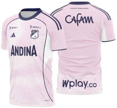 Arte Vetor Camisa Millonarios Visita 2026