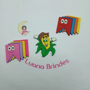 Kit Aplique Festa Junina 4cm 6 Unidades