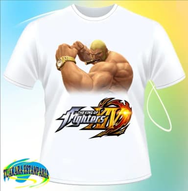 Camiseta The King of Fighters - ANTONOV