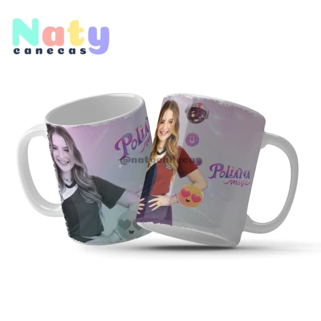 Caneca Personalizada  Poliana Moça