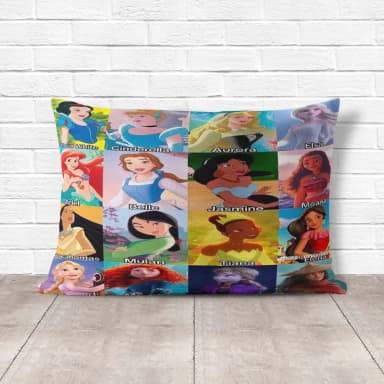 Almofada Personalizada lembrancinhas Princesas Disney