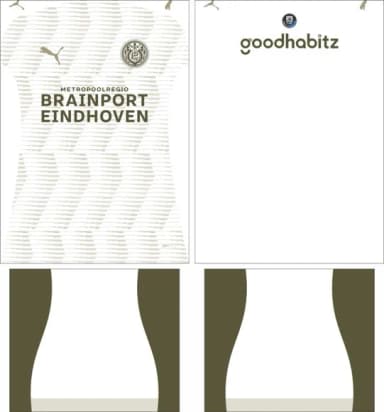 Arte Vetor Camisa Psv Eindhoven Terceira 2025-2026