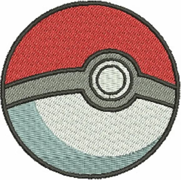 Matriz de Bordado Pokebola