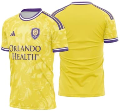 Arte Vetor Camisa Orlando City Visita 2026