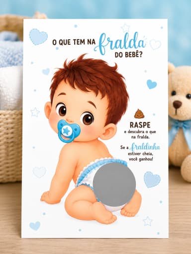 Raspadinha para Chá de Bebê