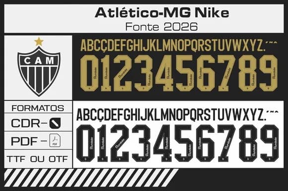 Fonte Atlético-mg 2026